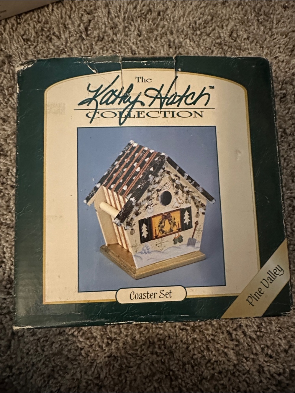 Kathy Hatch Collection Pine Valley Coaster Set -Vintage (2000)
